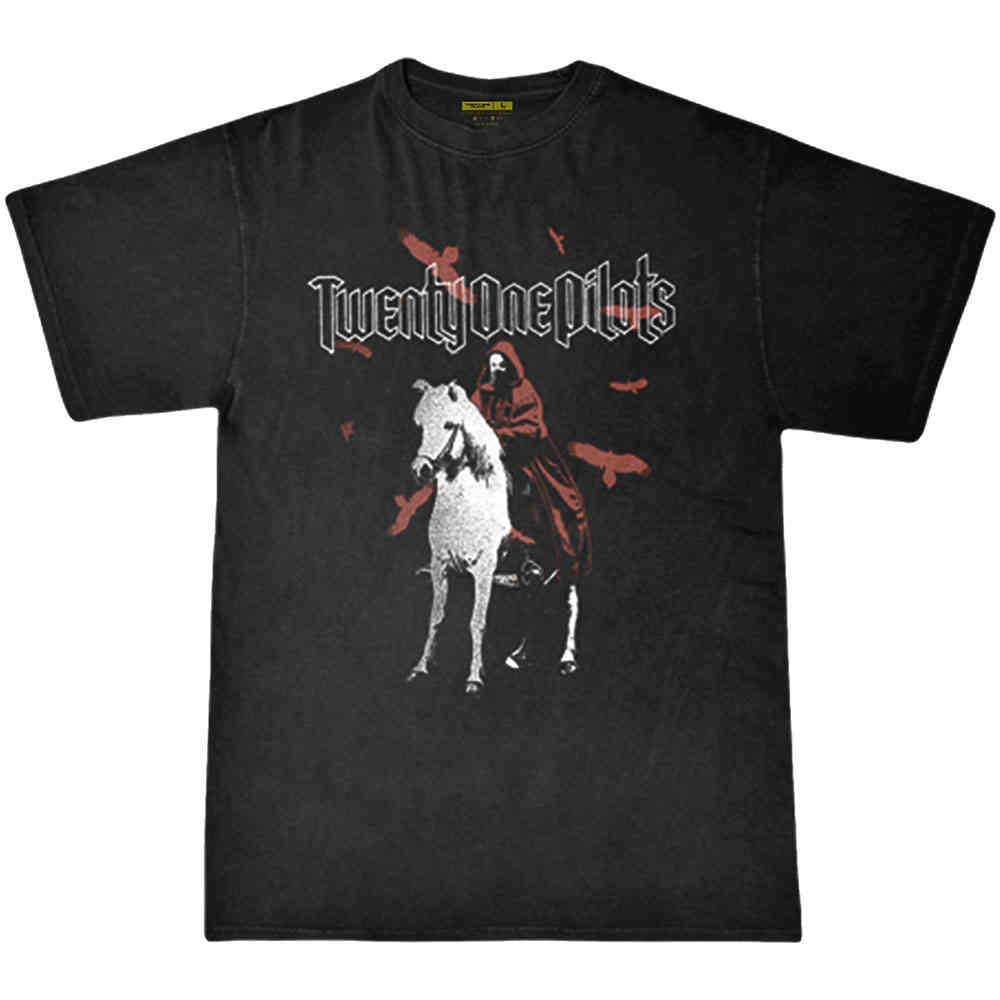 Twenty One Pilots - Bishop Heren Tshirt - Zwart